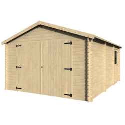 Garage Garodeal V2 34 mm avec double porte 3