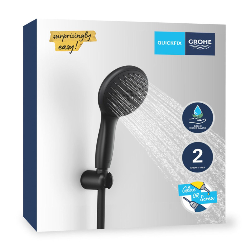 Ensemble de douchette à main Vitalio Start QuickFix GROHE