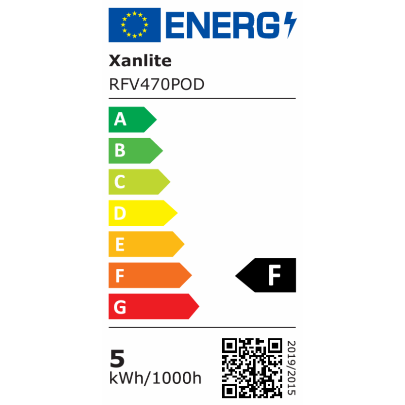 Ampoule LED E14 5W Blanc chaud dimmable 470 lm | XANLITE