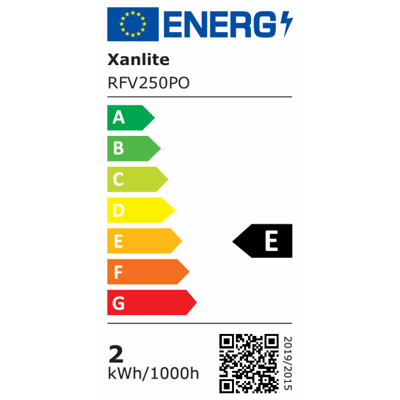 Ampoule LED E14 XANLITE 2W – Lumière Chaude 250lm | XANLITE