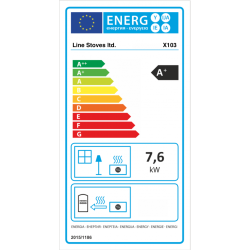 Poêle à bois 7,6 kW WARMTECH – Chaleur & Design | LINE STOVES