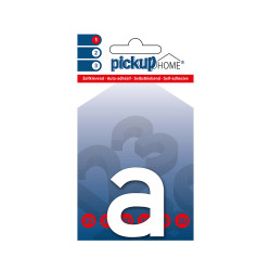 Lettre A adhésive Rio blanche 6 cm PICKUP