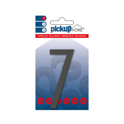 Chiffre 7 adhésif Oslo gris 9 cm PICKUP