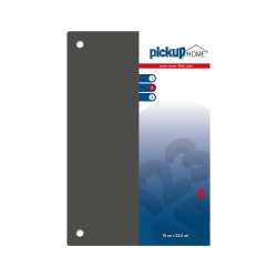 Plaque 3D Home gris acrylique 22