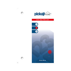 Plaque 3D Home blanc acrylique 10 x 15 cm PICKUP