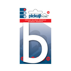 Lettre B adhésive Rio blanche 10 cm PICKUP