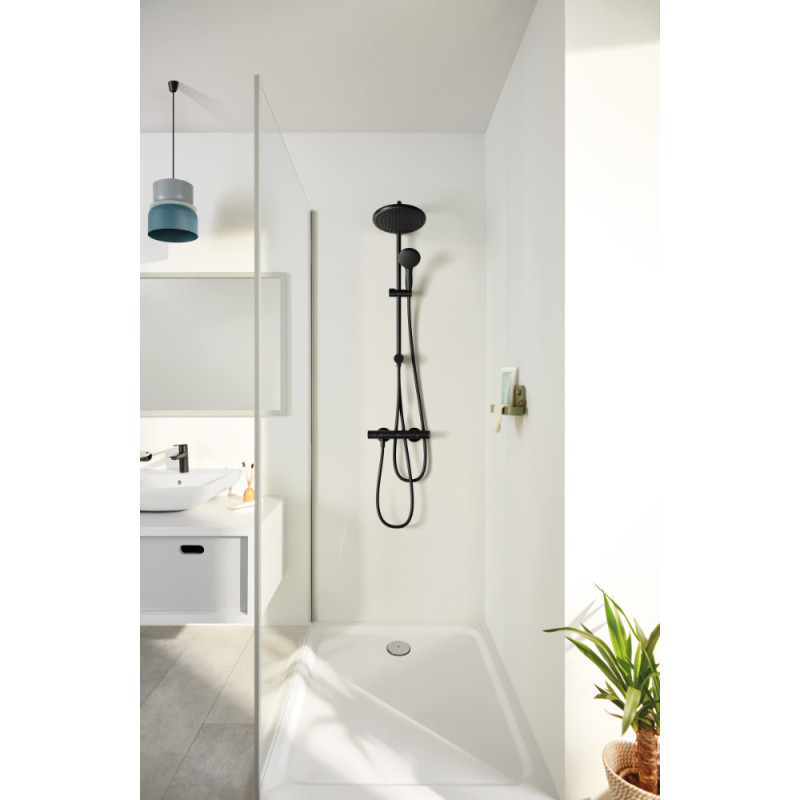 Colonne de douche Vitalio Start Flex 250 noire GROHE