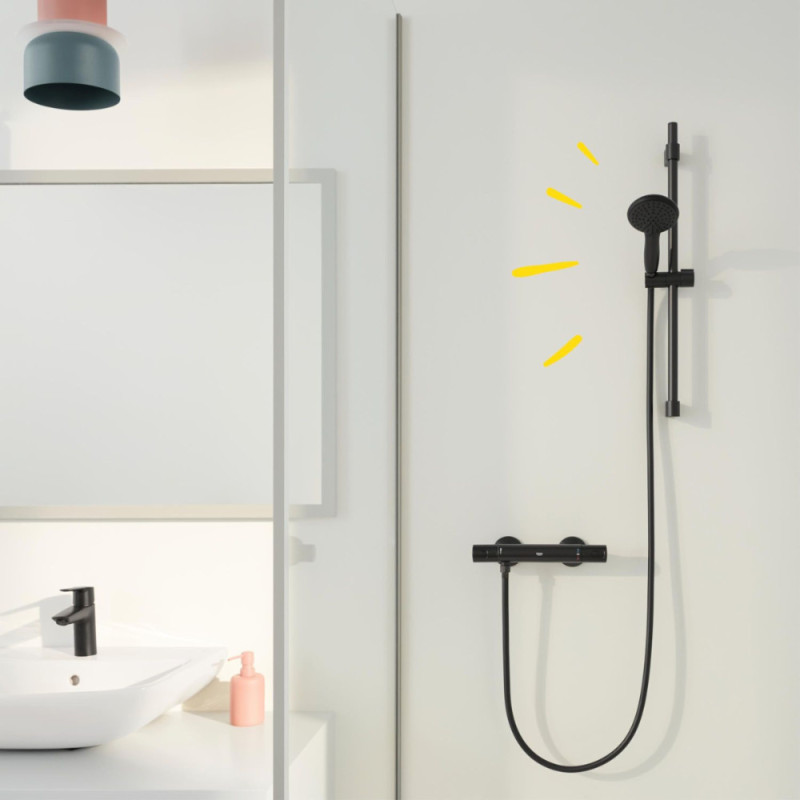 Douchette Vitalio Start 110 2 jets noire GROHE