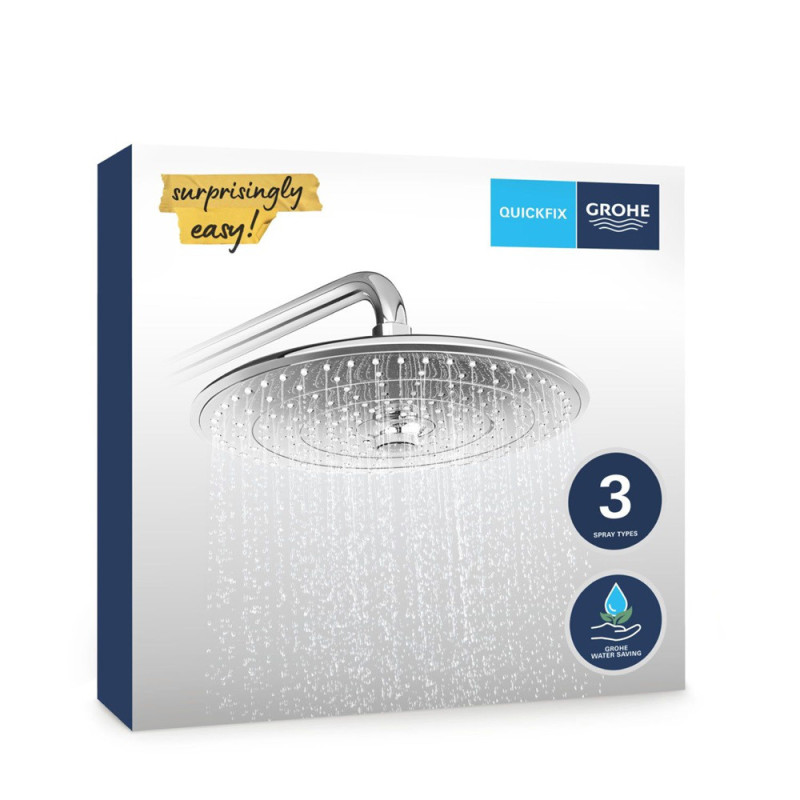 Tête de douche Vitalio Joy 260 3 jets chrome GROHE