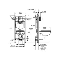 Pack WC suspendu Solido Start Edge 5-en-1 GROHE
