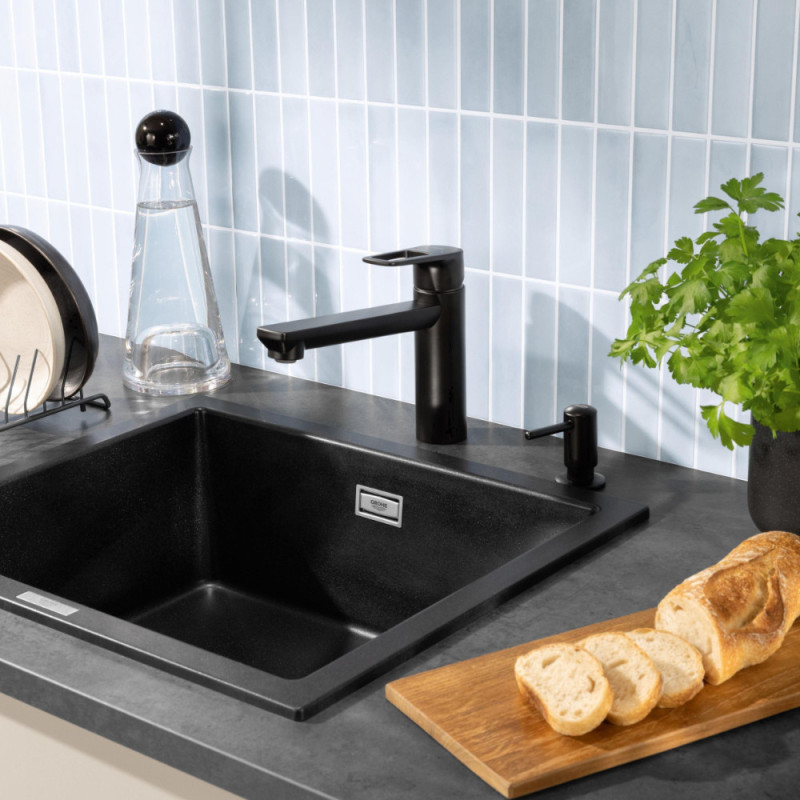 Mitigeur pour évier de cuisine Start Loop noir GROHE