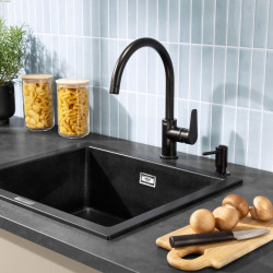 Mitigeur pour évier de cuisine Start Edge noir GROHE