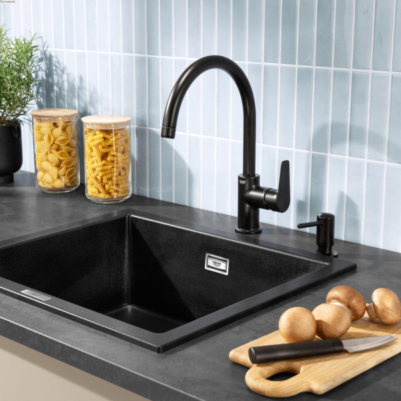 Mitigeur pour évier de cuisine Start Edge noir GROHE