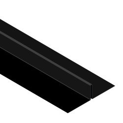 Aiguille S18 pour lambris extérieur en acier noir mat 2