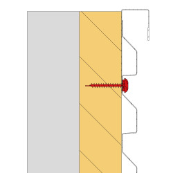 Set de vis pour lambris extérieur 25 pièces MY METAL FACTORY