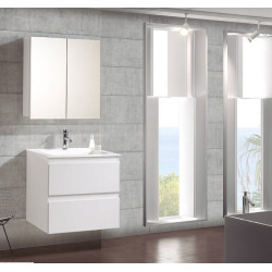 Ensemble de salle de bain Valentina Plus blanc mat 60 cm THYS