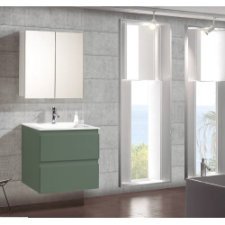 Meuble sous plan Valentina blanc mat 60 cm THYS