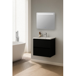 Meuble sous plan Melanie noir 60 cm THYS