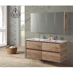 Meuble sous plan Melanie chêne 120 cm THYS