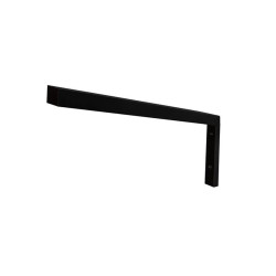 Module de support en L 46 x 25 cm noir mat THYS