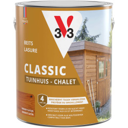 Lasure Chalets Meranti Satinée V33 – Protection Bois | V33
