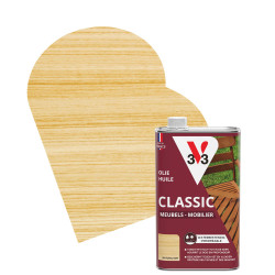 Huile Meuble Jardin V33 Incolore Mate – Protection Durable | V33
