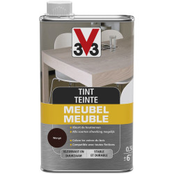 Teinte pour meubles wengé mat 0,5 L V33 – Rénovez vos meubles | V33