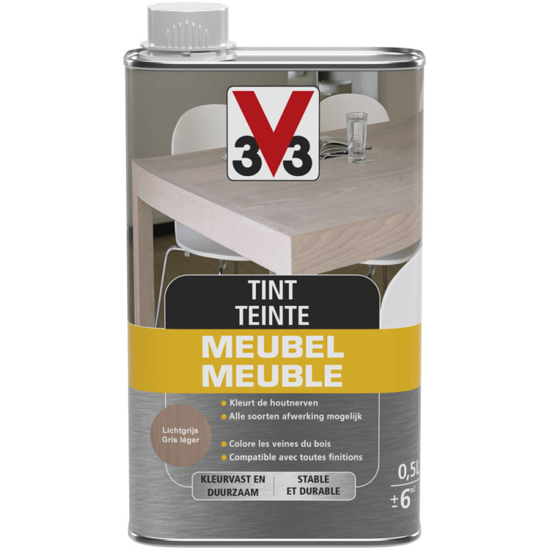 Teinte Meuble Gris Léger Mat V33 – Rénovez Vos Meubles | V33