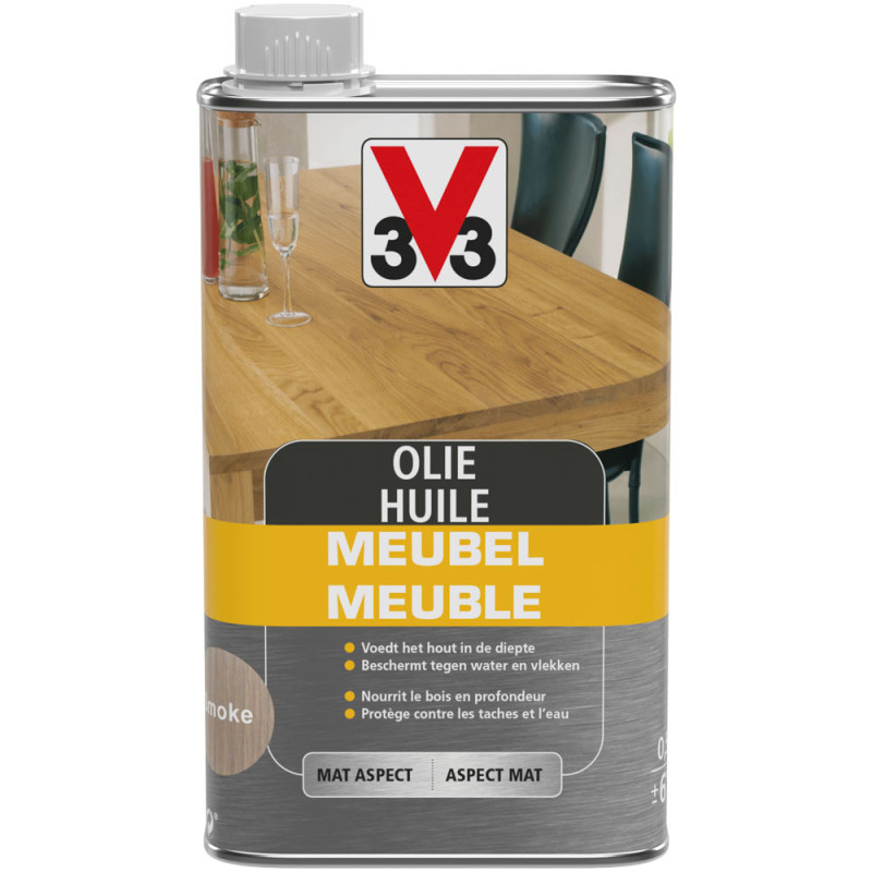 Huile pour meubles V33 – Aspect mat et durable | V33