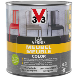Vernis Meuble Color Pomme Satiné 0,5L V33 – Aspect Satiné | V33