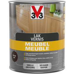 Vernis Meuble Wengé Mat 1L V33 – Protection & Déco | V33