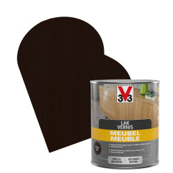Vernis Meuble Wengé Mat 1L V33 – Protection & Déco | V33
