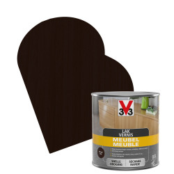 Vernis Meuble Wengé Mat 0,5L V33 – Protection & Déco | V33