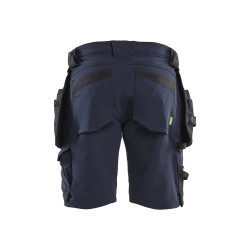 Short de travail Stretch 4D bleu marine et noir 48 BLAKLADER
