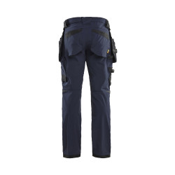 Pantalon de travail Stretch 4D bleu marine et noir 50 BLAKLADER