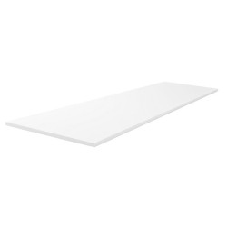 Plan de travail pour meuble blanc mat 61 cm THYS