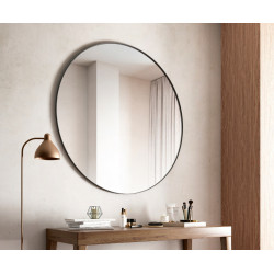 Miroir June noir Ø 100 cm THYS