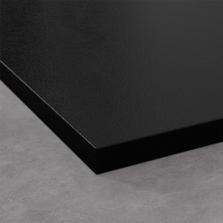 Receveur de douche Luno noir 90 x 140 cm THYS