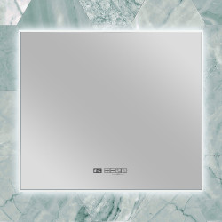 Panneau chauffant à infrarouge Sani 400 Wi-Fi miroir blanc EUROM