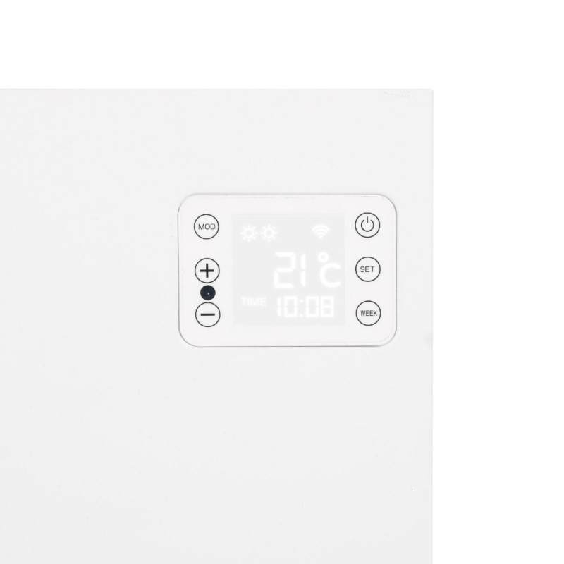 Panneau chauffant à infrarouge Sani 800 Wi-Fi blanc EUROM
