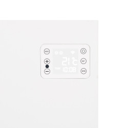 Panneau chauffant à infrarouge Sani 1200 Wi-Fi blanc EUROM