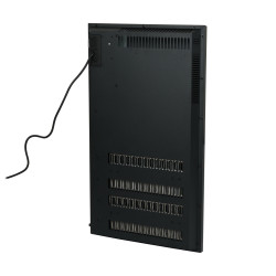 Panneau chauffant à infrarouge Sani 1200 Wi-Fi noir EUROM