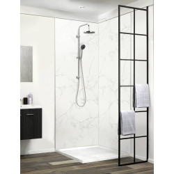 Panneau de douche en PVC Corleone 260 x 90 cm DUMAWALL XL