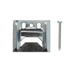 Profilé de serrage type CT Ø 4 mm avec clou en acier 250 pièces