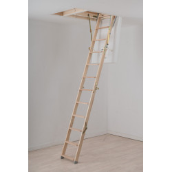 Escalier escamotable Miniclic Pro avec caisson 60 x 95 cm SOGEM