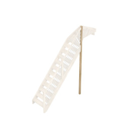 Poteau de support pour rampe type G pour escalier Provence 1/4 tournant haut droit SOGEM