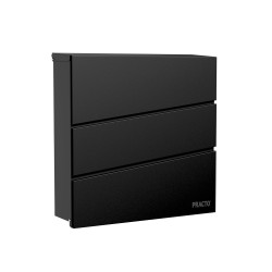 Boîte aux Lettres Dijon Noir Mat – Élégance et Durabilité | PRACTO GAR