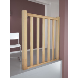 Kit garde-corps en chêne pour escalier Milan et Liverpool 100 cm SOGEM