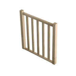 Kit garde-corps type A pour escalier Provence 100 cm SOGEM