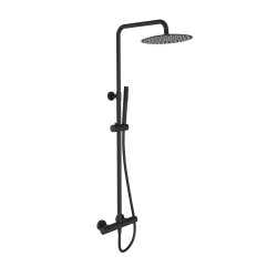 Colonne de Douche Bormio Noire – Design Moderne | THYS